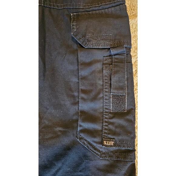5.11 Tactical Workwear Utility Trouser Cargo Pants Blue Womens Sz 6 - Picture 4 of 10